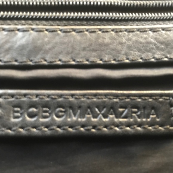 💎SALE🔥BCBGMAXAZRIA black leather bag - Picture 9 of 16